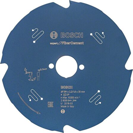 Bosch Expert Betopan 184*30 4 Diş Daire Testere Bıçağı 2608644344